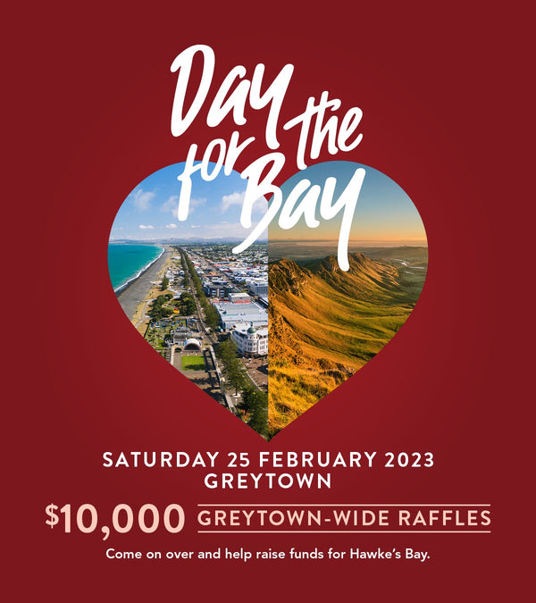 A DAY FOR THE BAY - Fundraiser day for our close neighbours in Hawke’s Bay