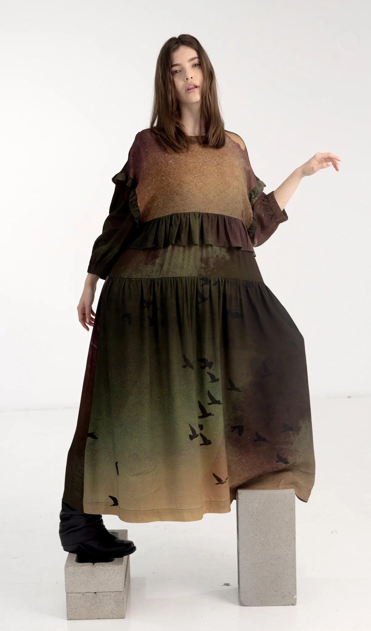 SALASAI BIRD DRESS / DESIGNER CLOTHING GALLERY NZ