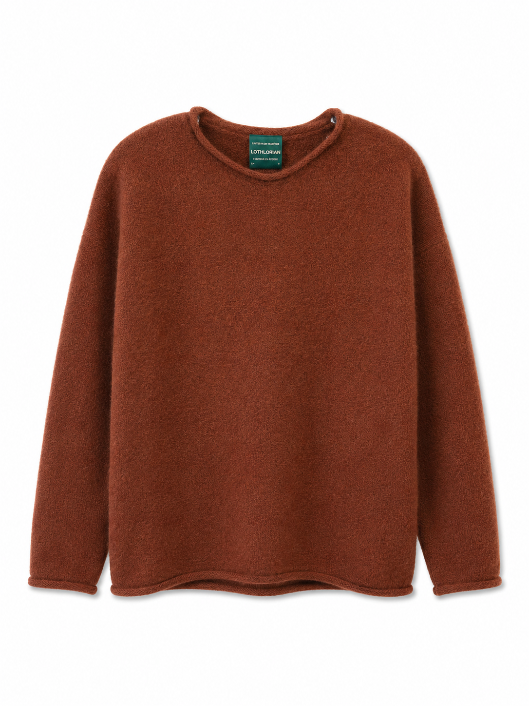 JUMPER SCROLL RUSSET