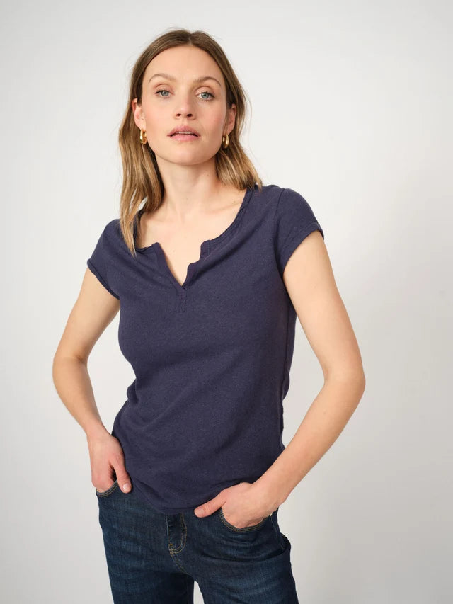 Troy Tee Shirt Navy