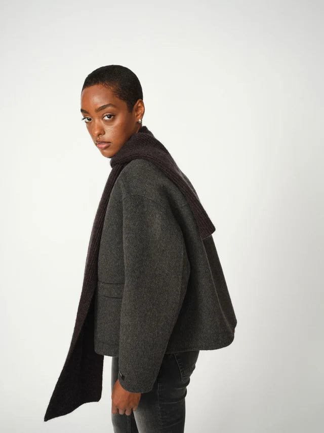Maria Loisa Wool Jacket Phantom