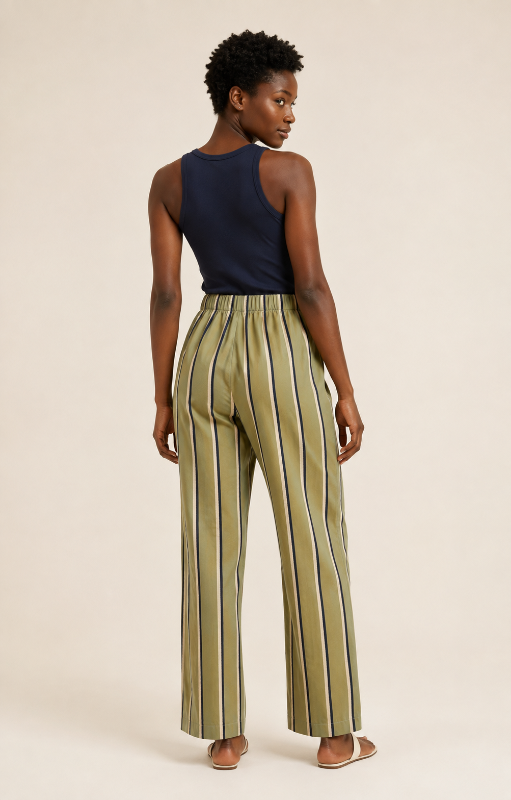 SHERYL MAY KHAKI TROUSERS / DESIGNER CLOTHING GALLERY NZ