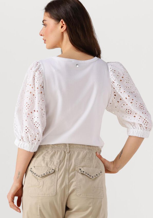 Puffy O SS Tee White