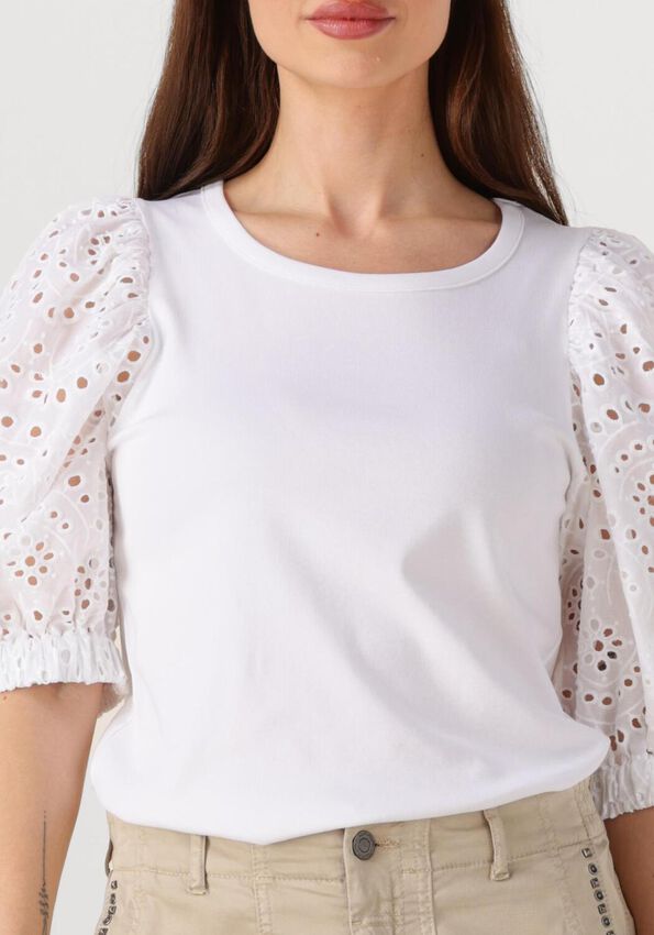Puffy O SS Tee White