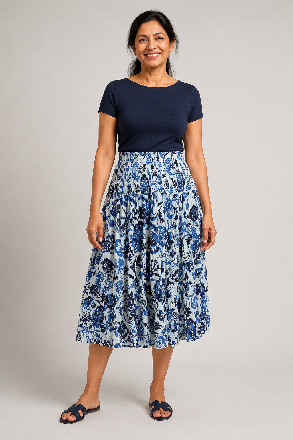 Jaja Print Skirt 6I