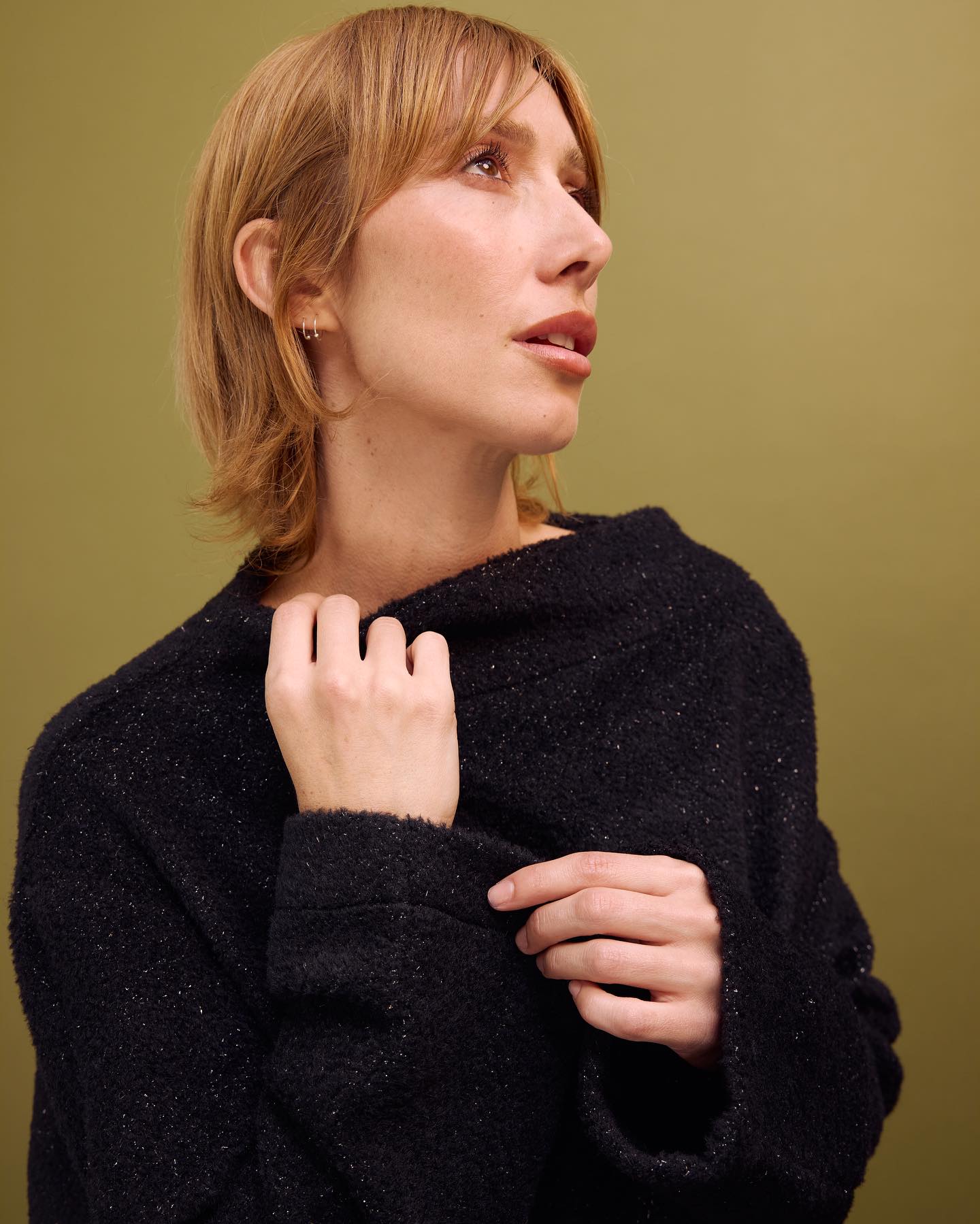 TUBE SWEAT WOOL ANGORA ALPACA