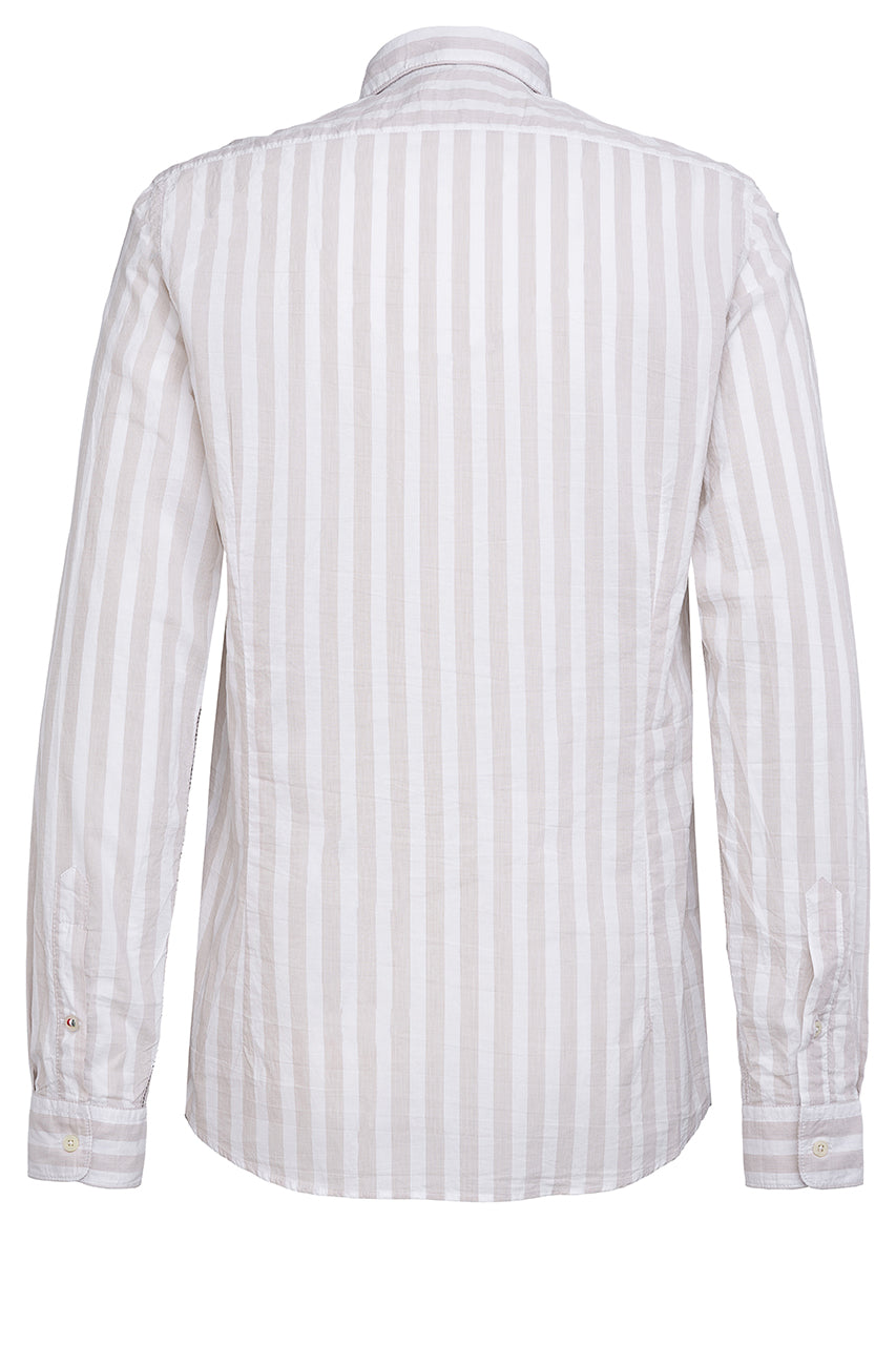 Designer Clothing Gallery Greytown / Men Shirt / Fil Noir Treviso HBD Beige