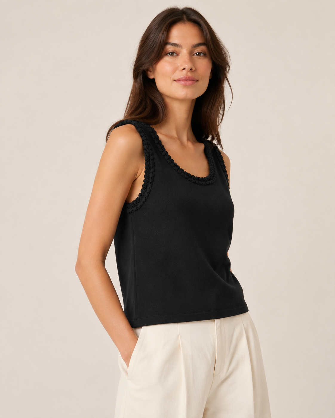 SHERYL MAY CROCHET TOP / DESIGNER CLOTHING GALLERY NZ