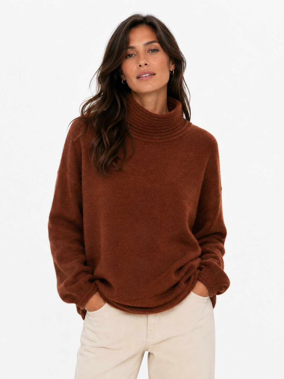 HARBOUR JUMPER RUSSET