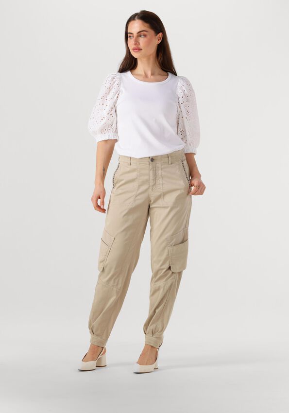 Puffy O SS Tee White