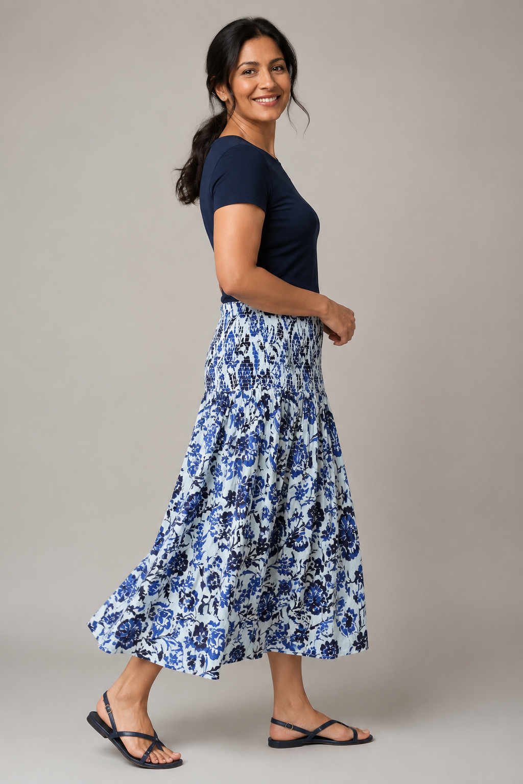 Jaja Print Skirt 6I