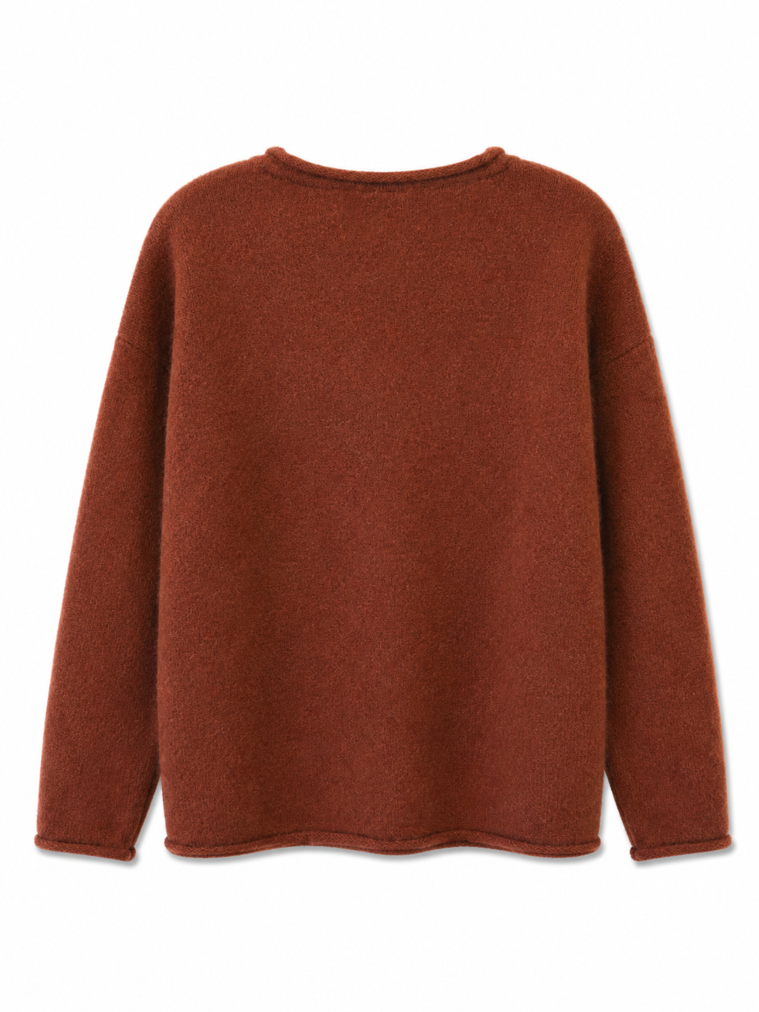 JUMPER SCROLL RUSSET