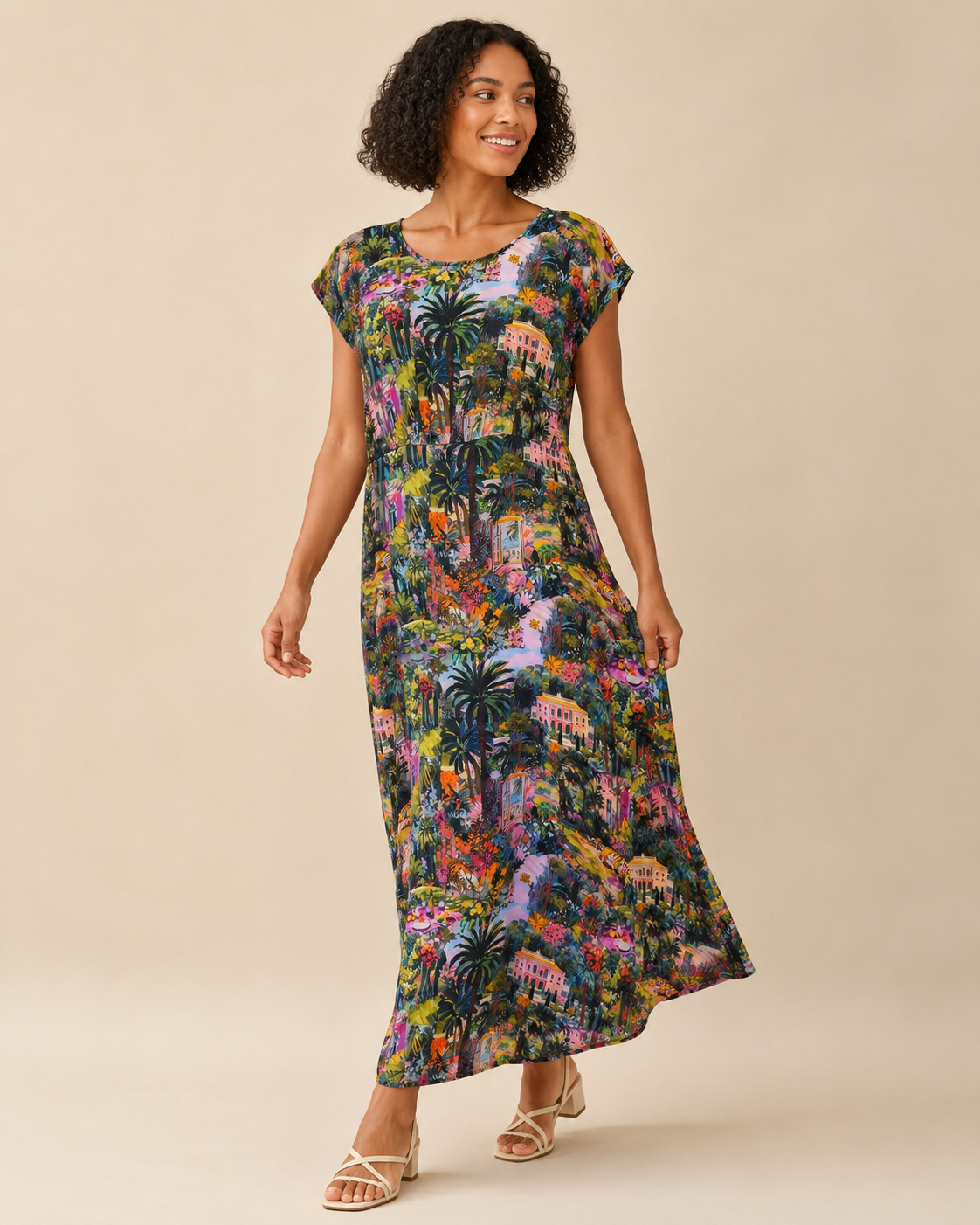 SHERYL MAY FAUVIST DRESS / DESIGNER CLOTHING GALLERY NZ