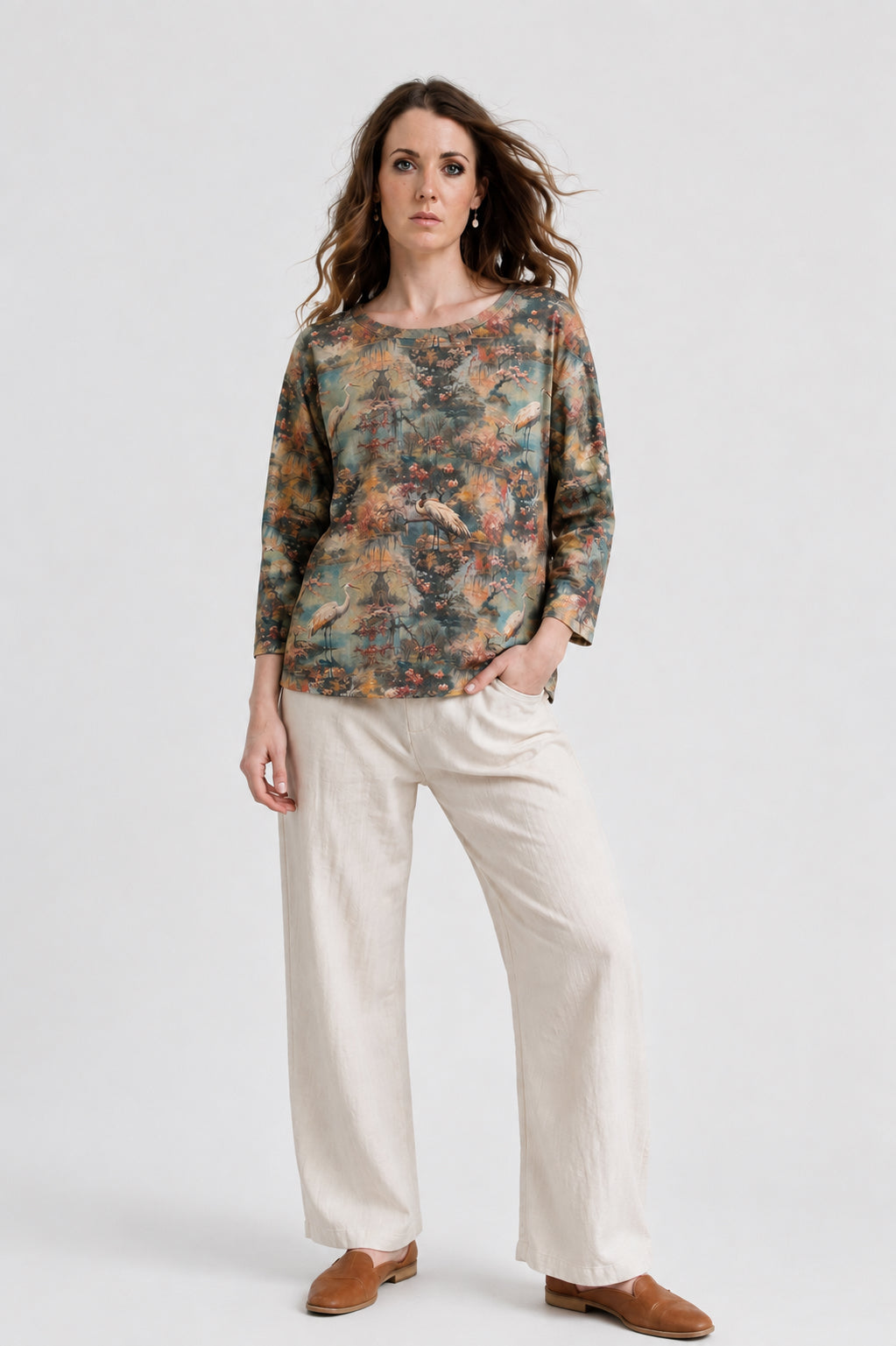 Blossom Haze L/S T Shirt