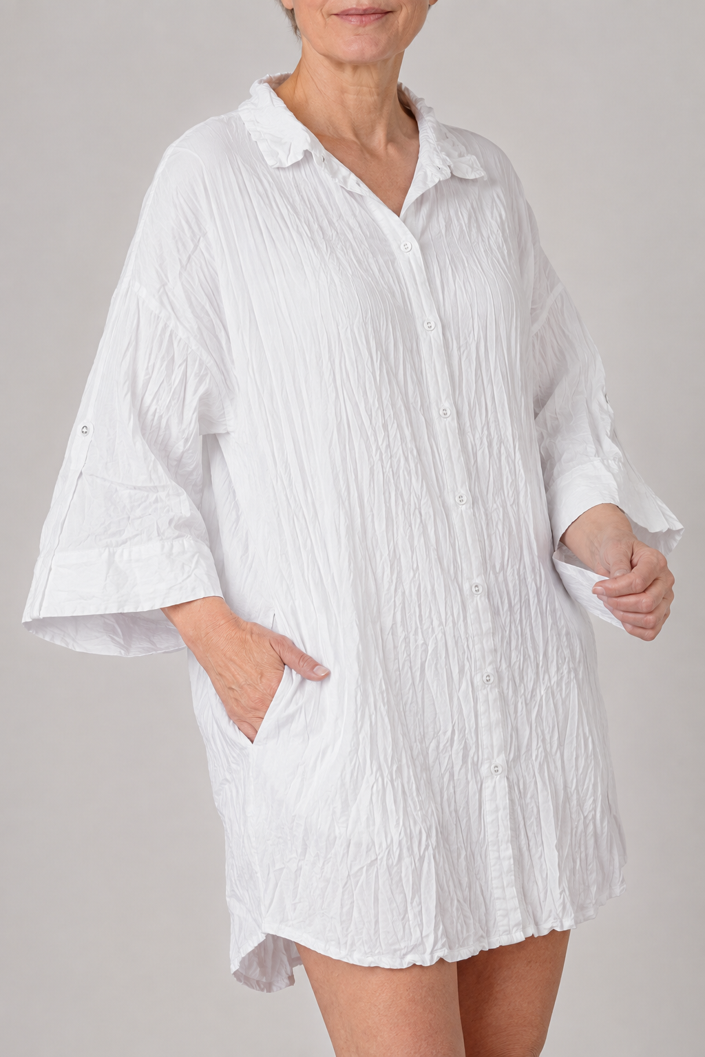 Jiji Dress White