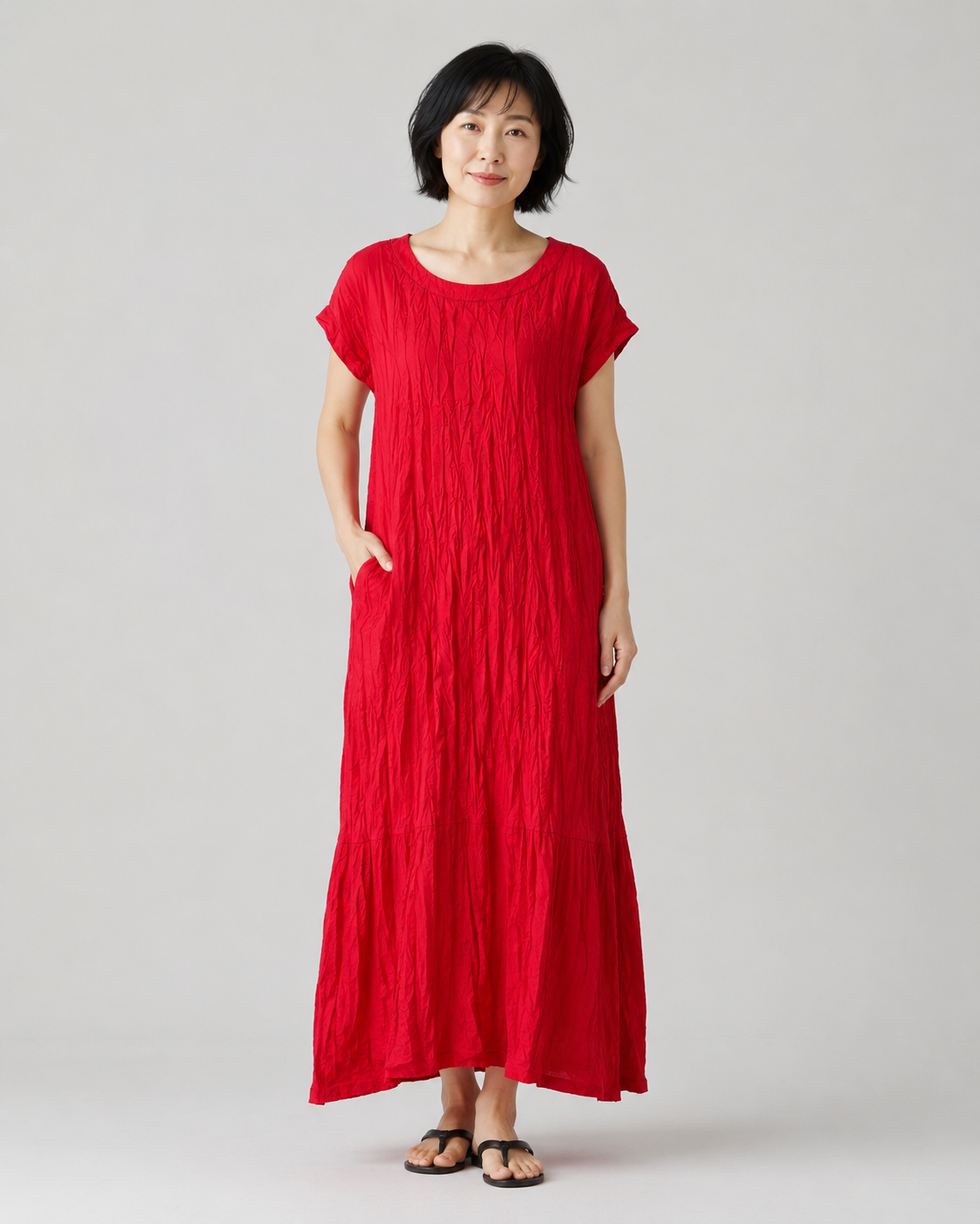 DRESS ADDICT RED DRESS / DESIGNER CLOTHING GALLERY NZ