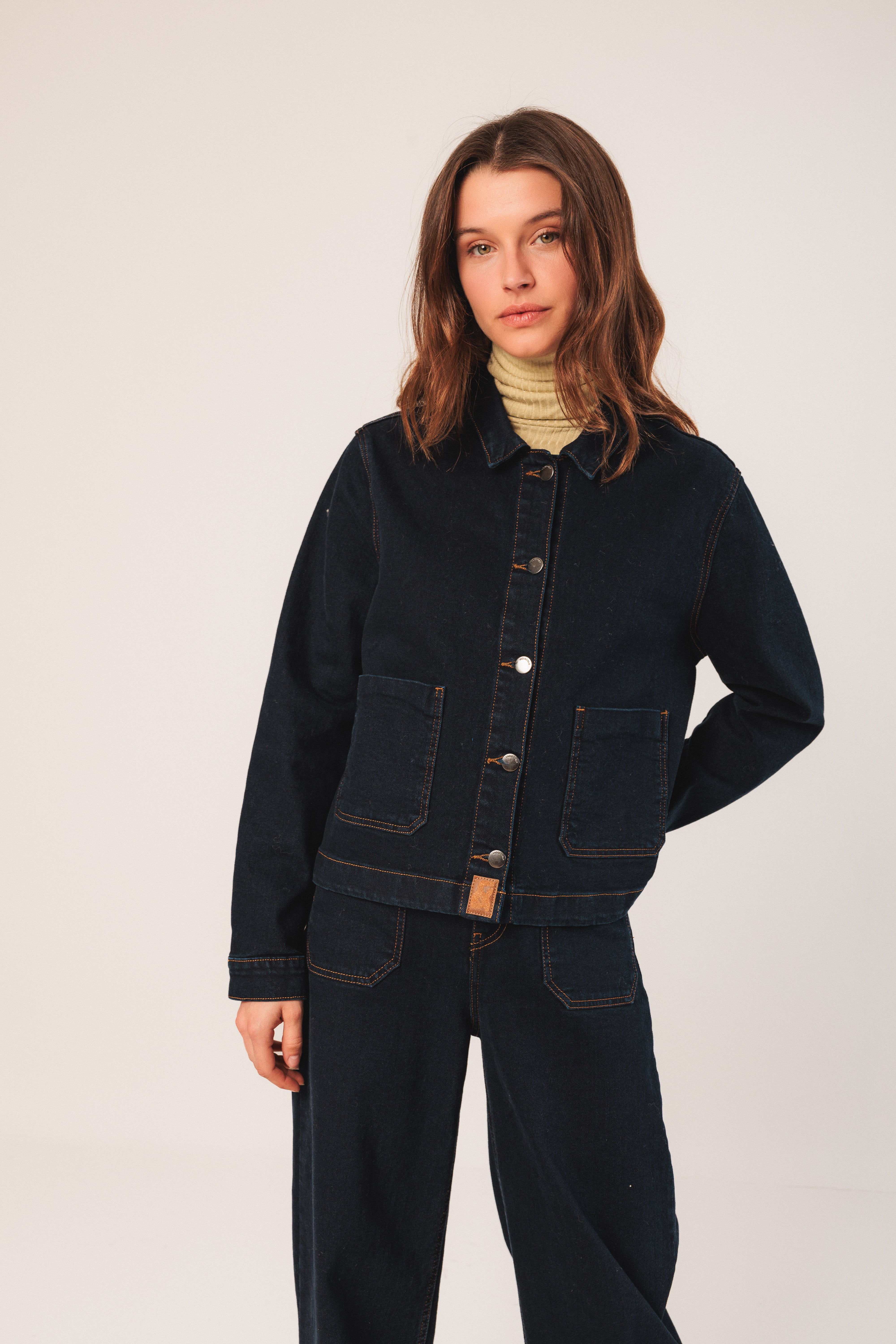 INDI & COLD DENIM JACKET / DESIGNER CLOTHING GALLERY GREYTOWN