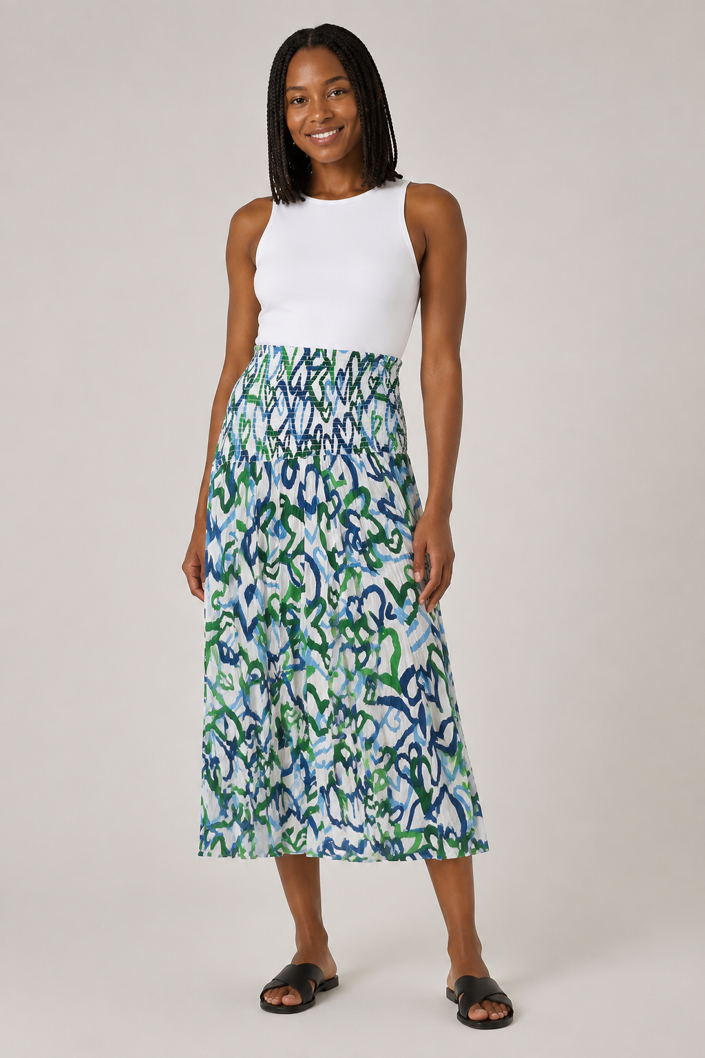 Jaja Print Skirt 6K