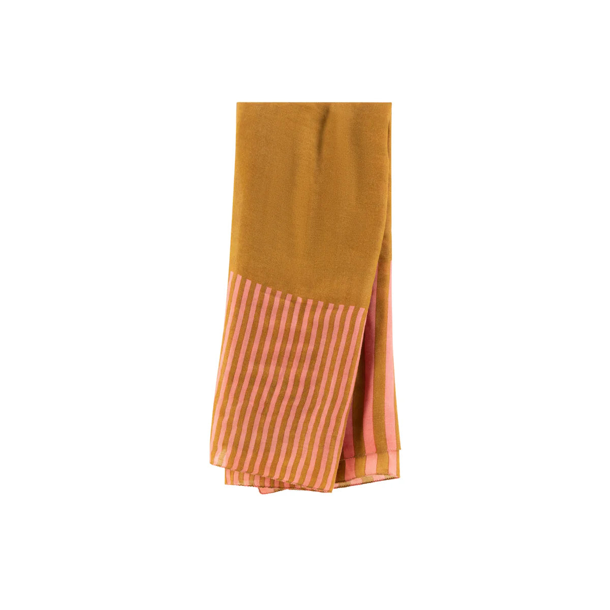 EMILE LINES SCARF KHAKI