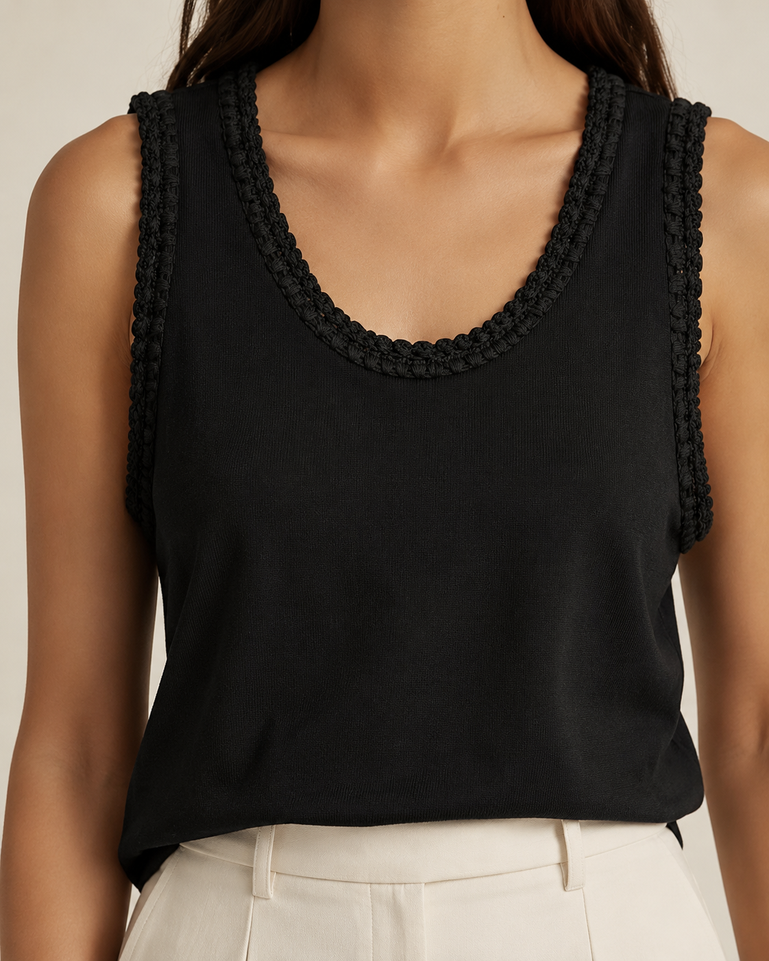 SHERYL MAY CROCHET TOP / DESIGNER CLOTHING GALLERY NZ