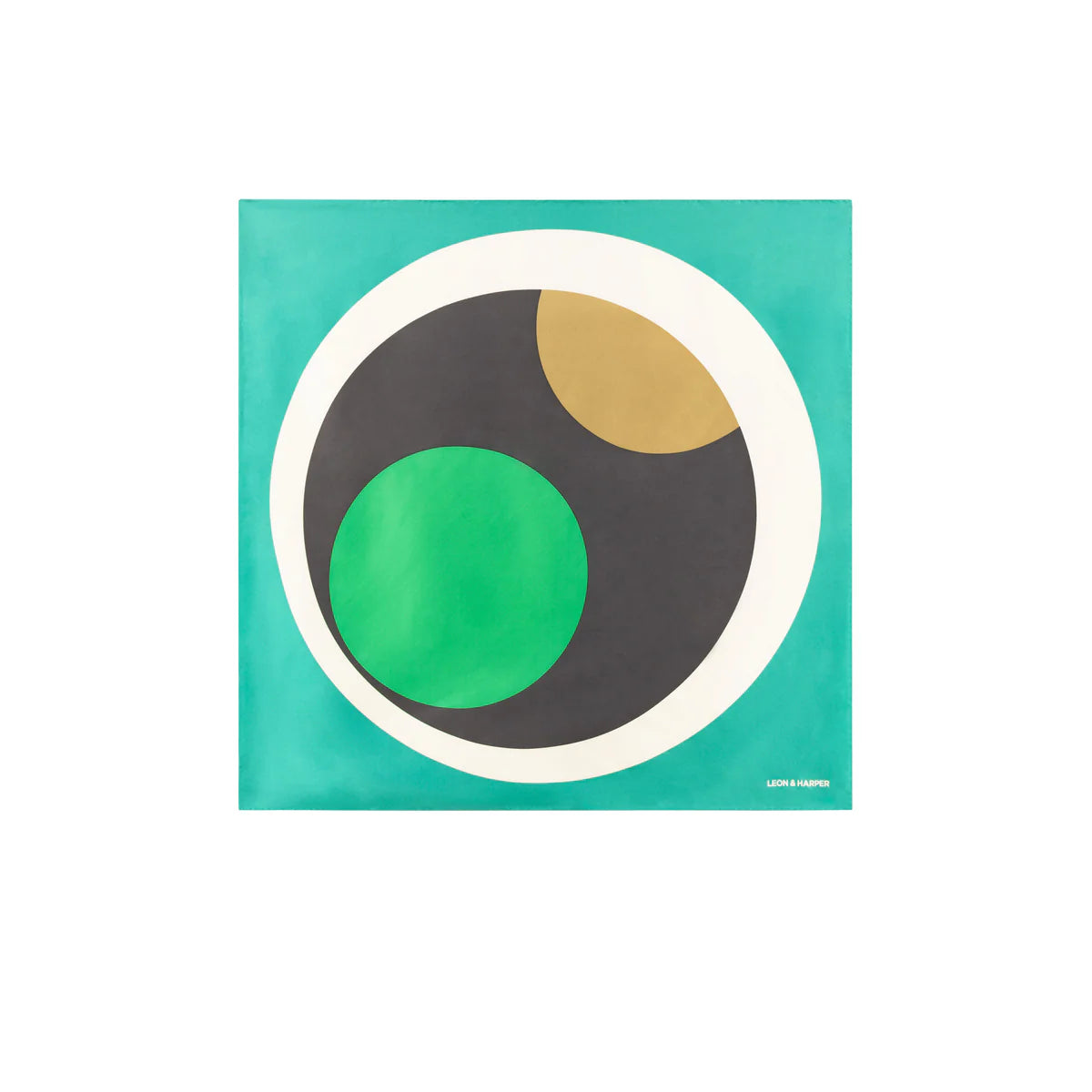 ERNEST ROUND SCARF GREEN