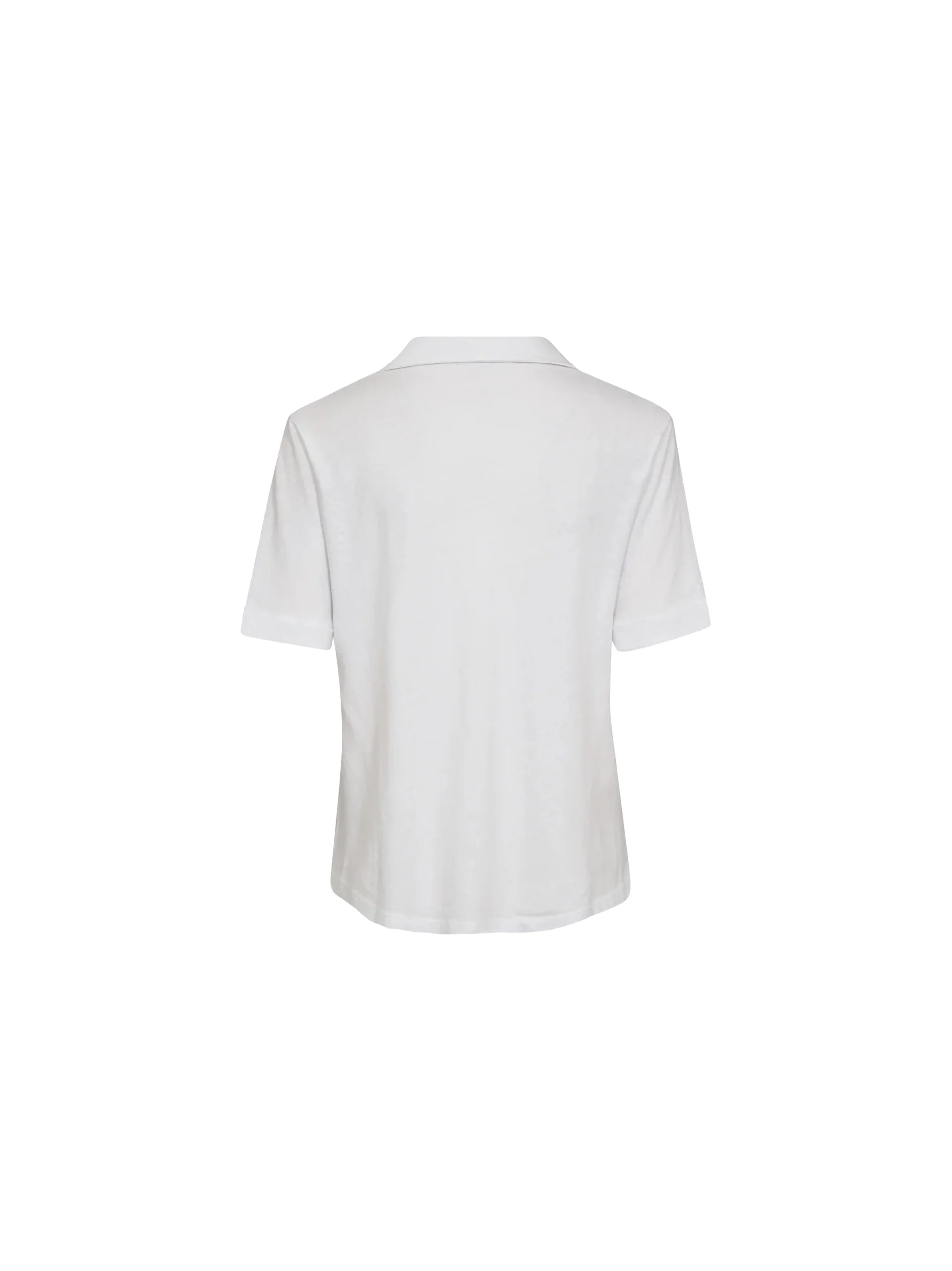 Aila SS Jersey Shirt White