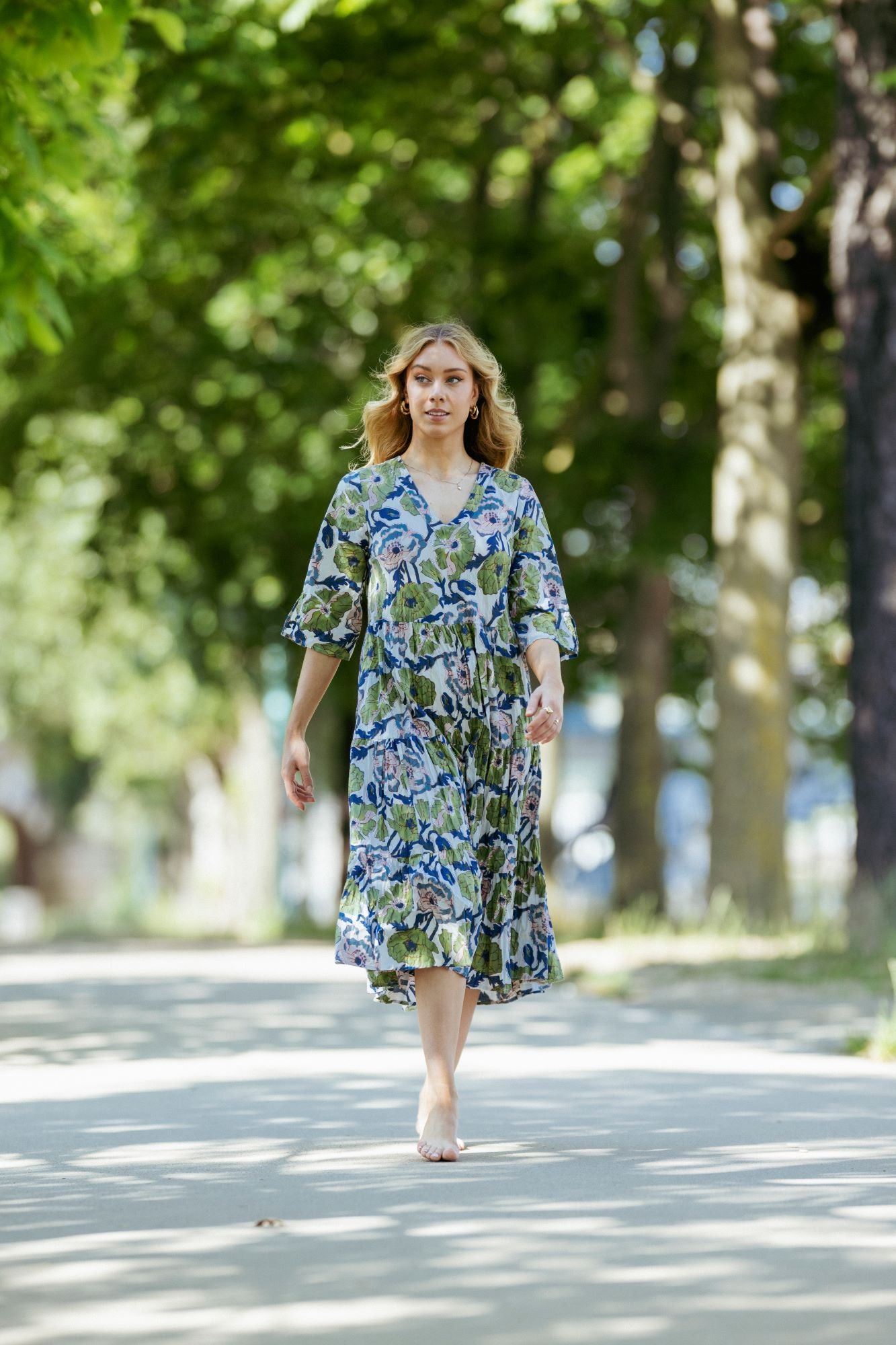 Jok Printed Dress 5D