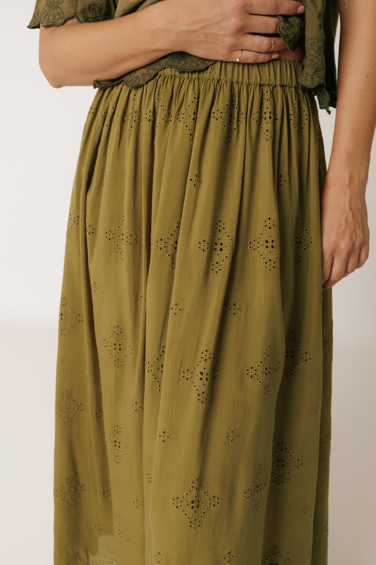 167 Skirt Khaki