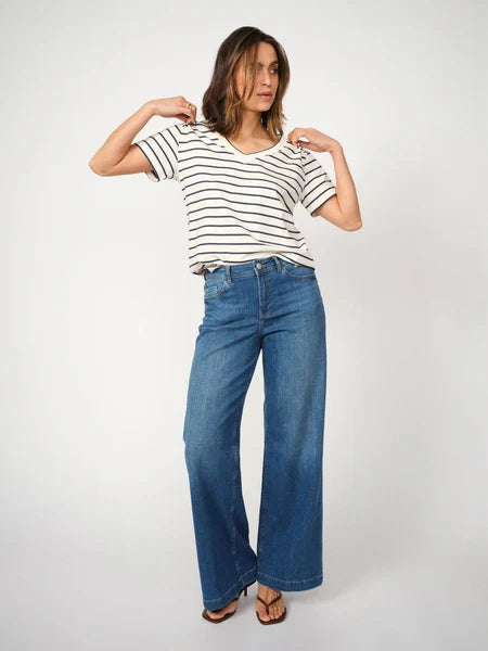Nani V SS Stripe Tee Und