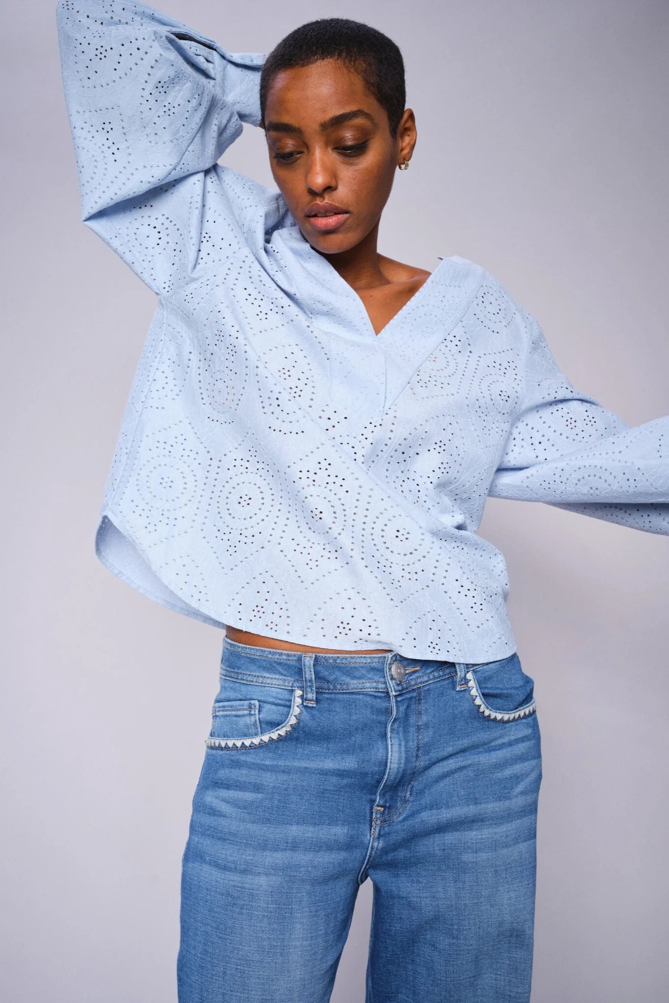 Mos Mosh Wide Leg Jeans Designer Clothing Gallery Greytown