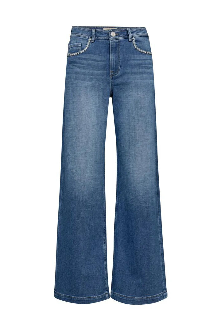 Mos Mosh Wide Leg Jeans Designer Clothing Gallery Greytown