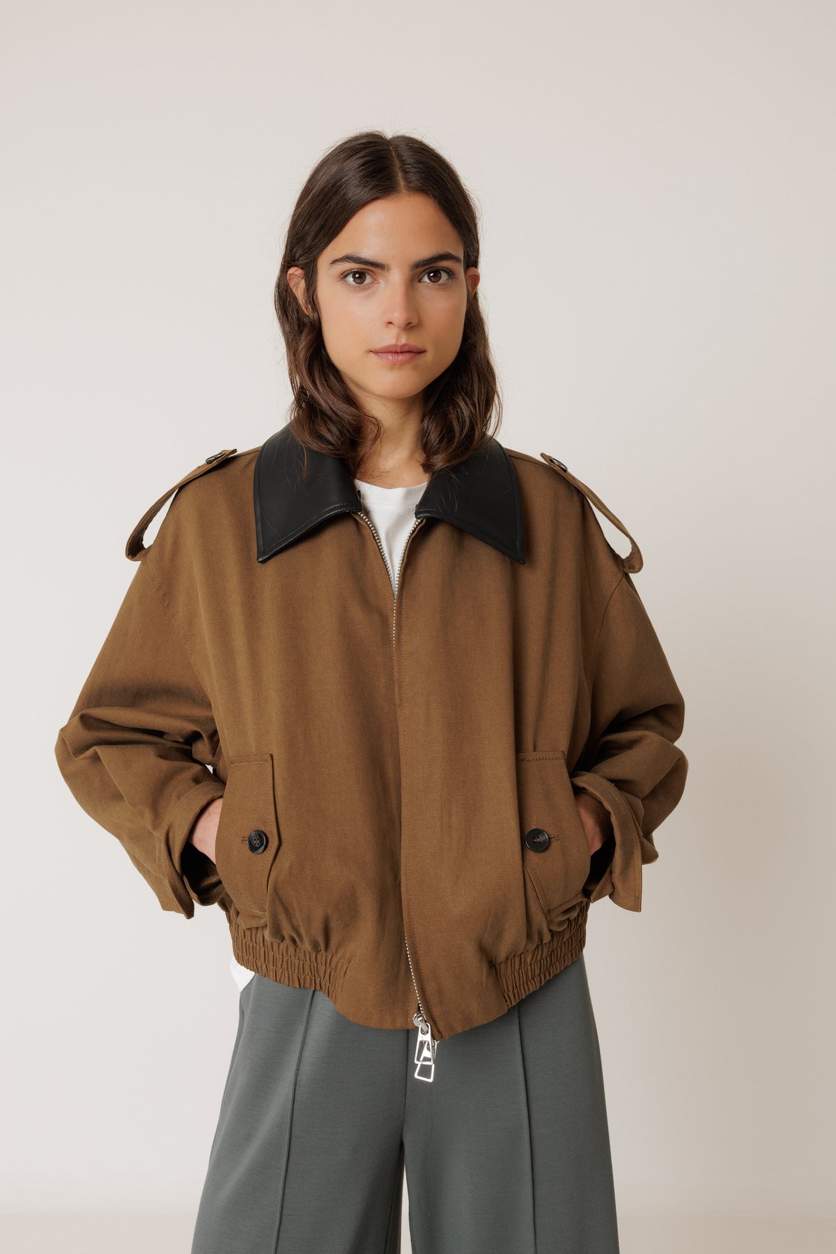 635 Jacket Marron