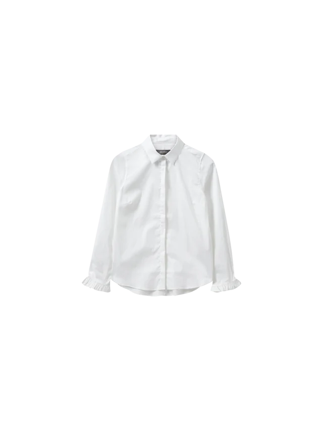 Mattie Flip Shirt White S25