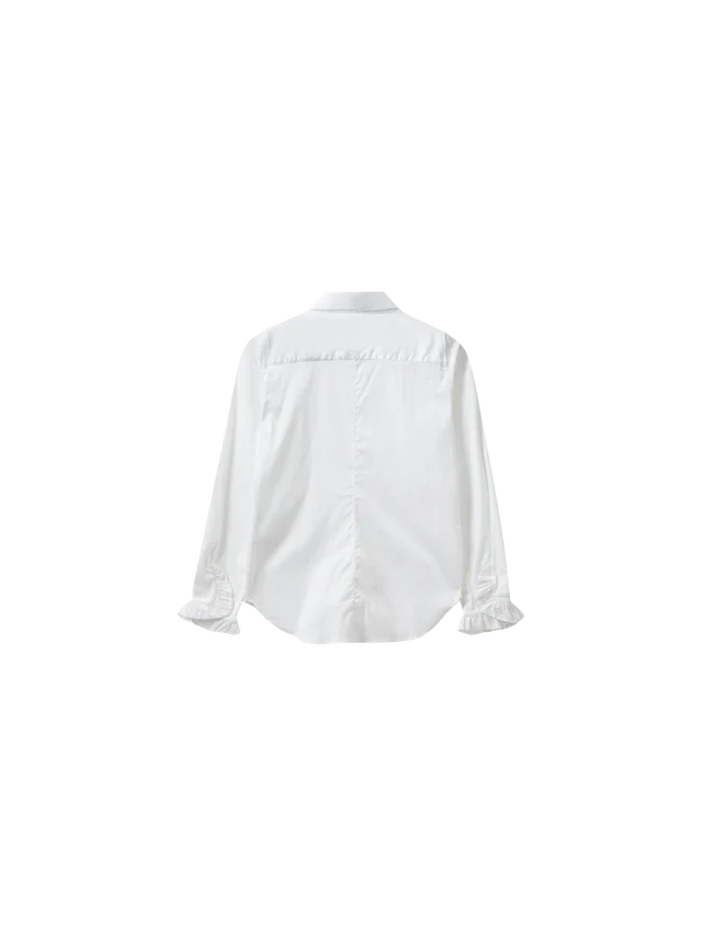 Mattie Flip Shirt White S25