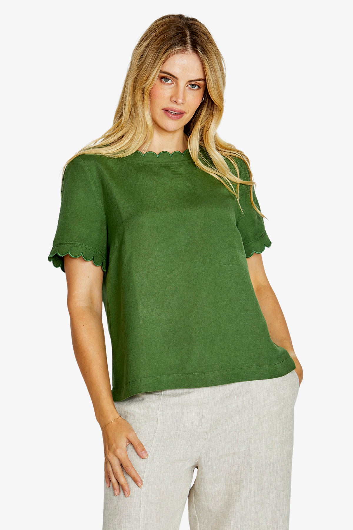 Monica Top Agave