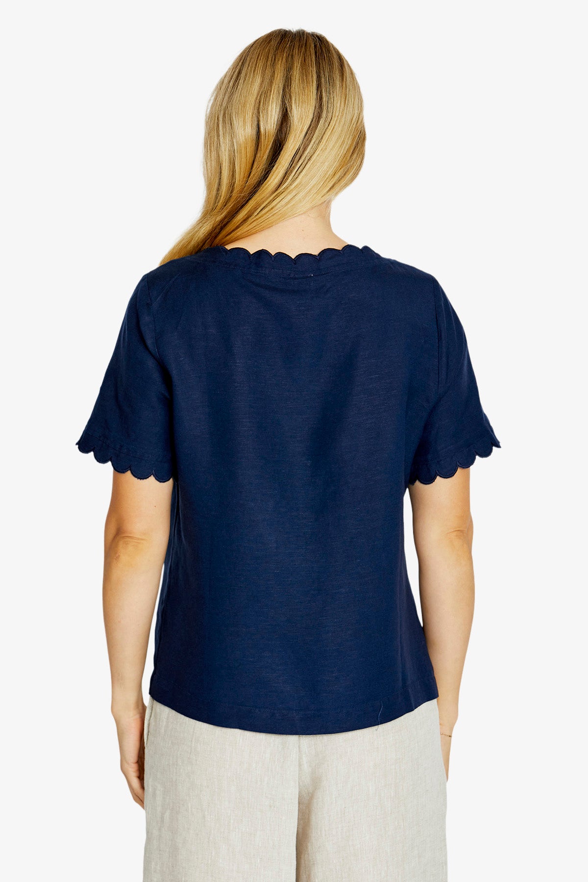 Monica Top Navy