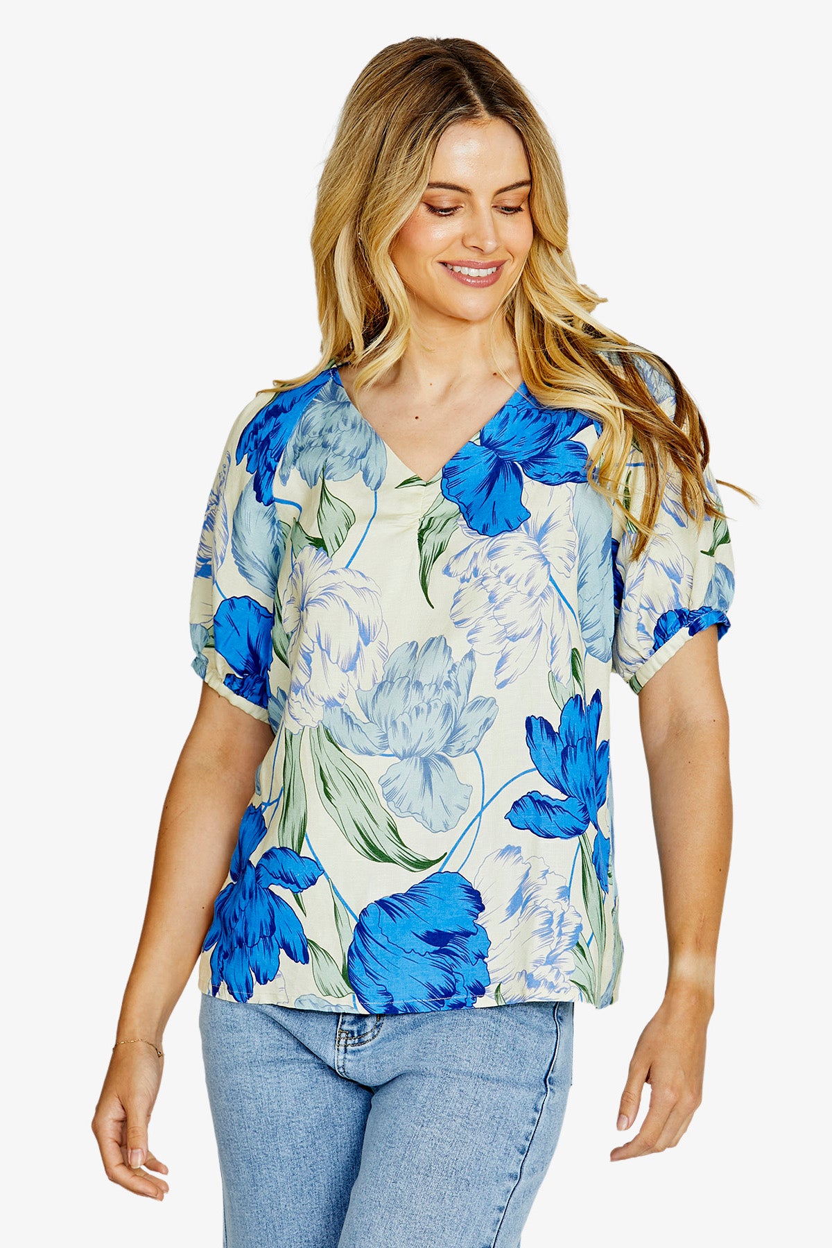PING PONG TOP SANTORINI / DESIGNER CLOTING GALLERY NZ