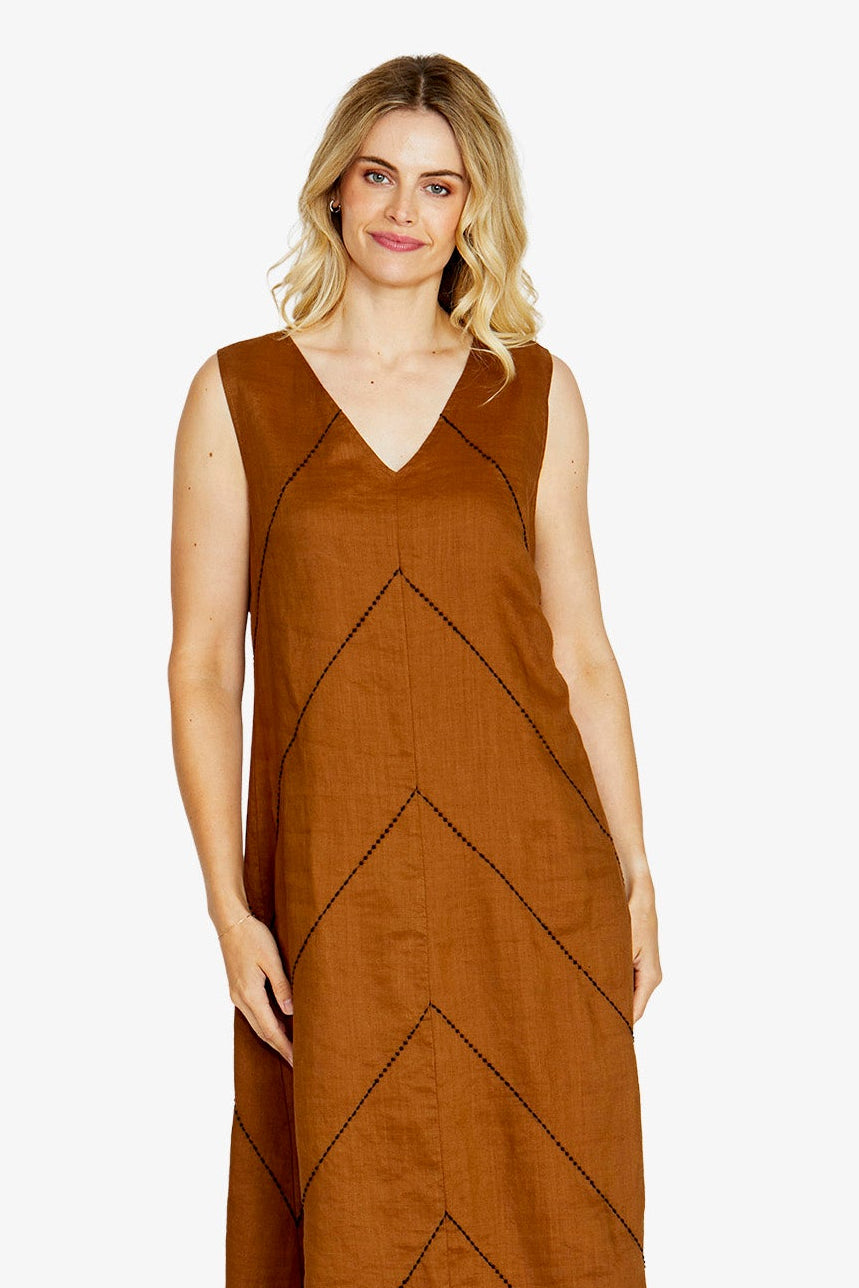 Charli Dress Contrast