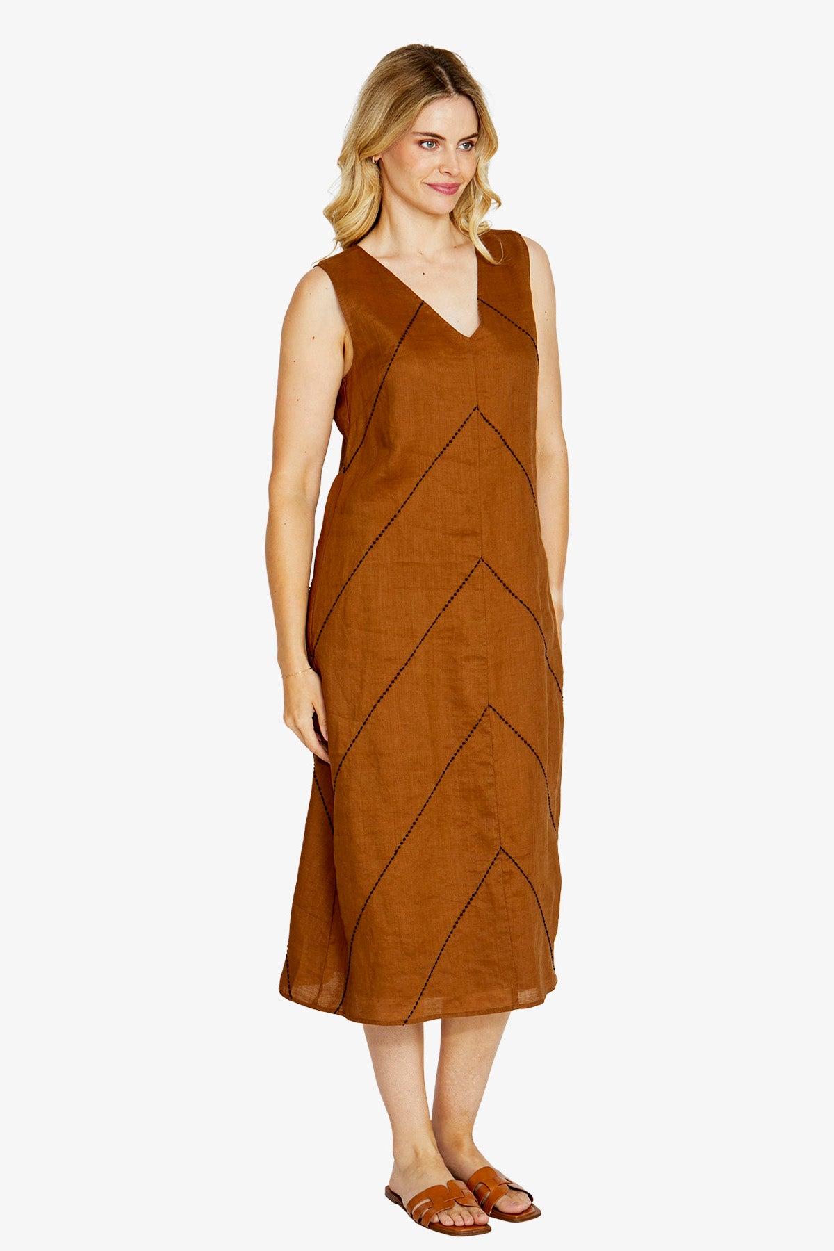 Charli Dress Contrast
