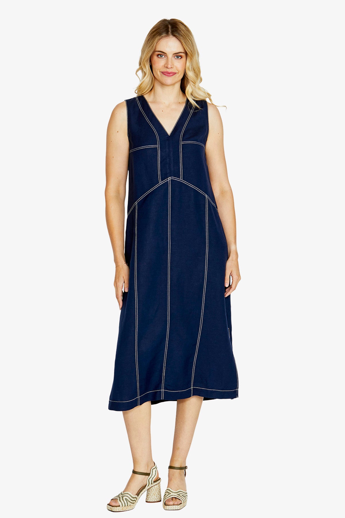 Luca Dress Navy