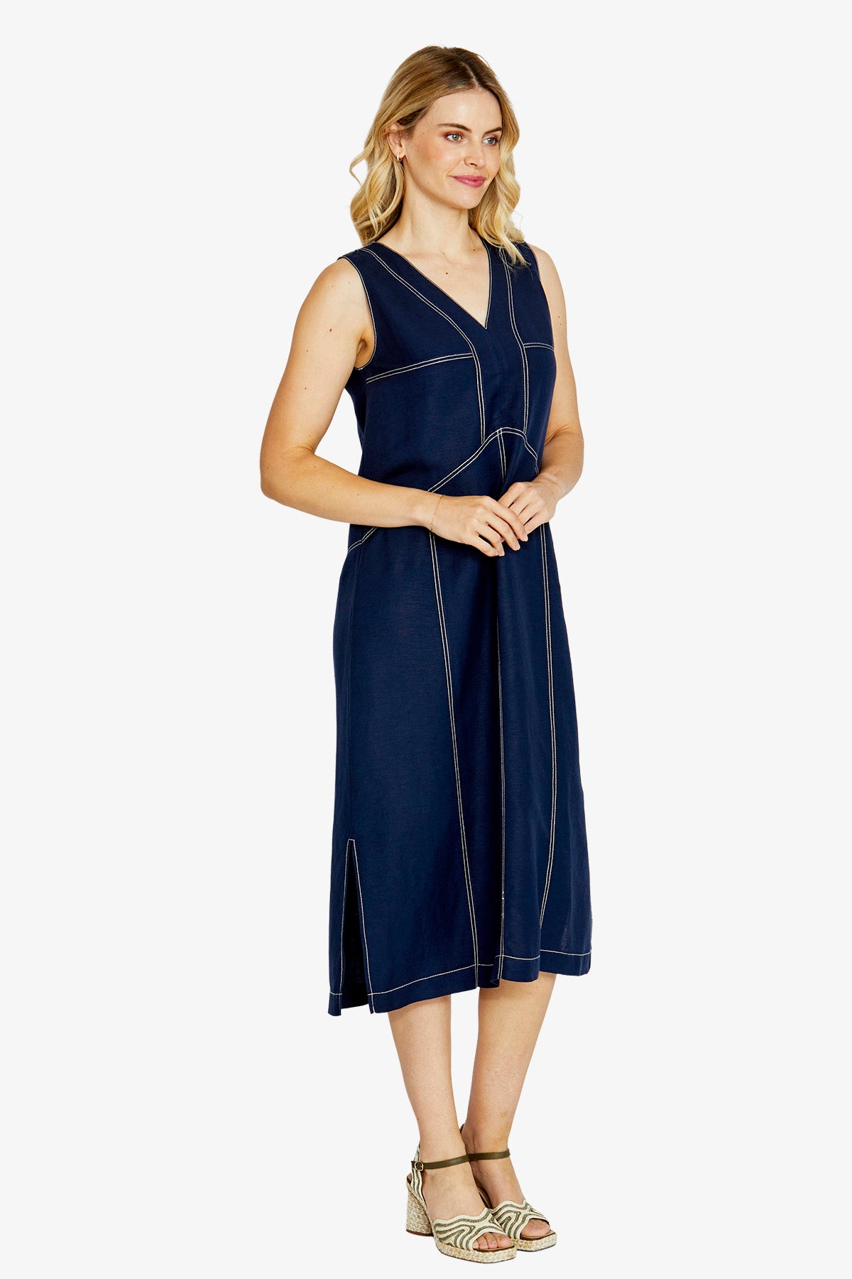 Luca Dress Navy