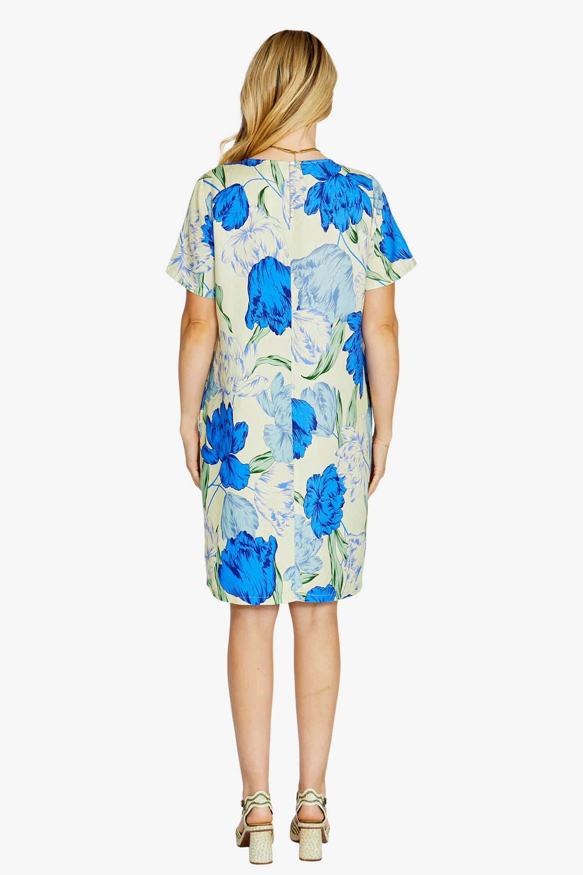 Tessa Linen Dress Santo