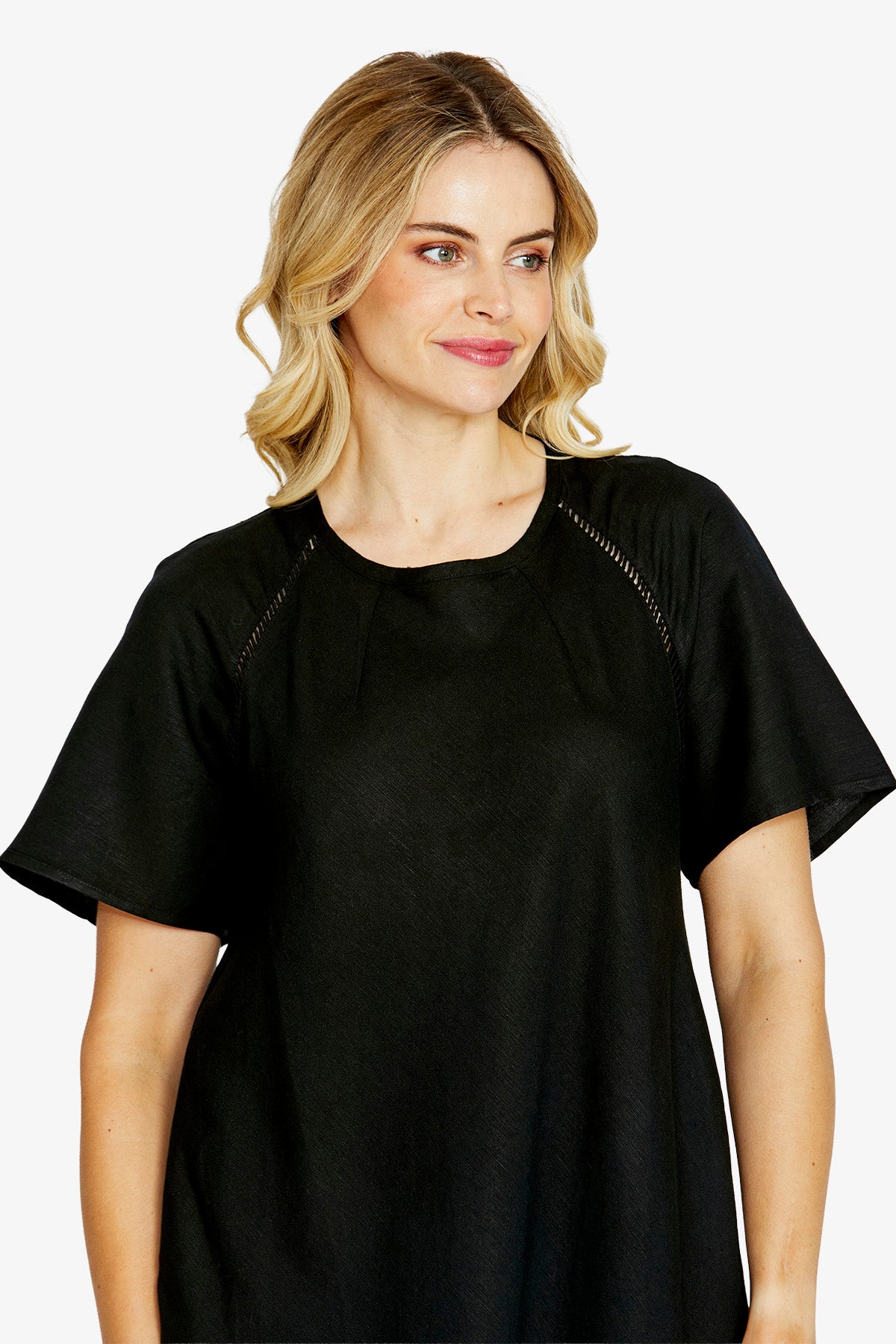 ping pong black dress / designer clothing gallery nz