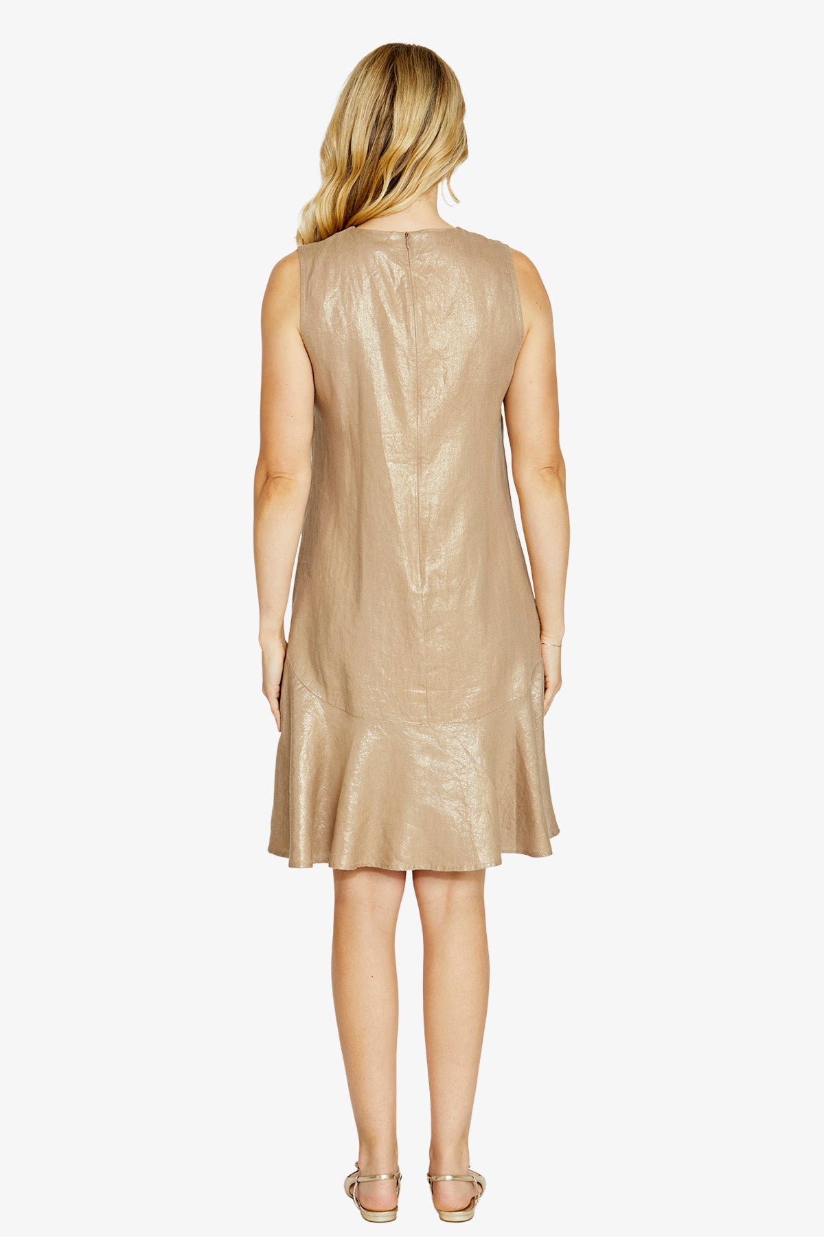 Holly Dress Gold