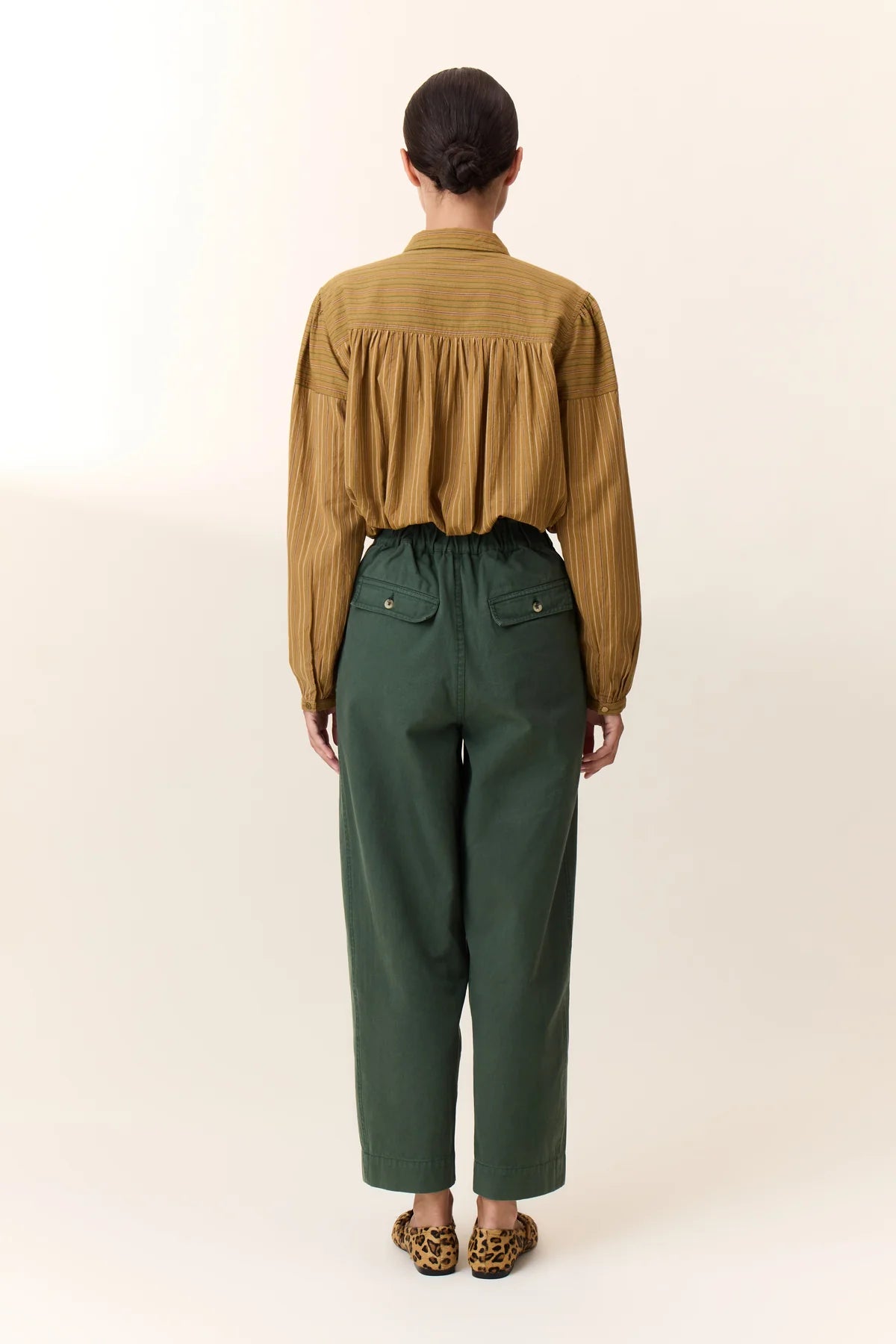 Leon and Harper Green Pants | Designer Clothing Gallery Greytown