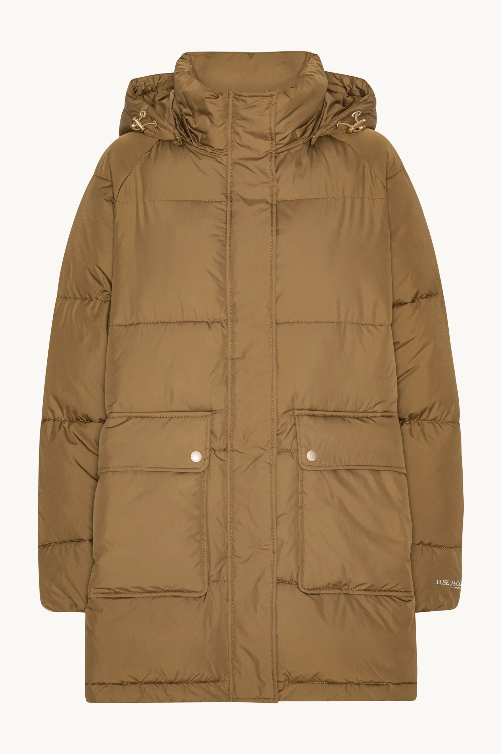 Oversized Padded Coat Mocca