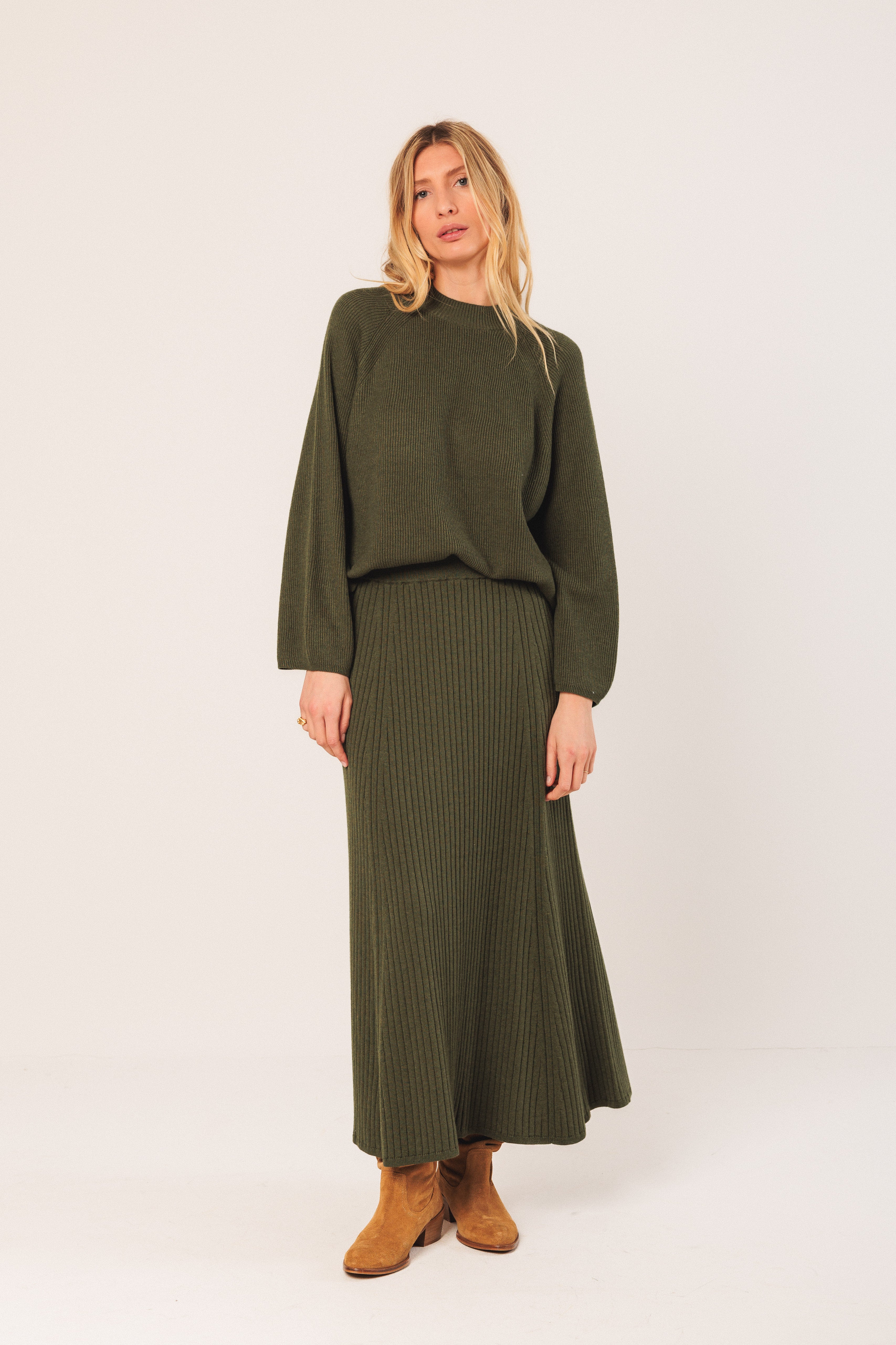 Skirt #486 Khaki