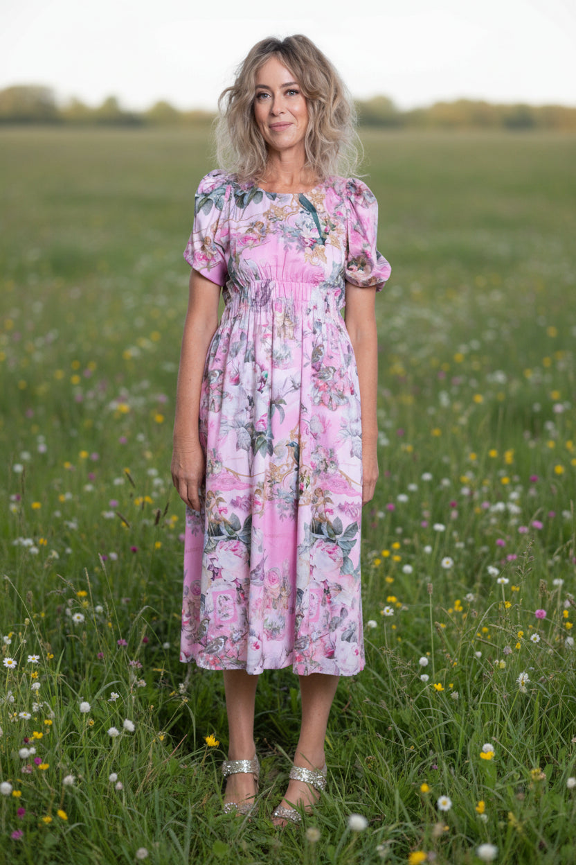 Rococo Print Maya Dress