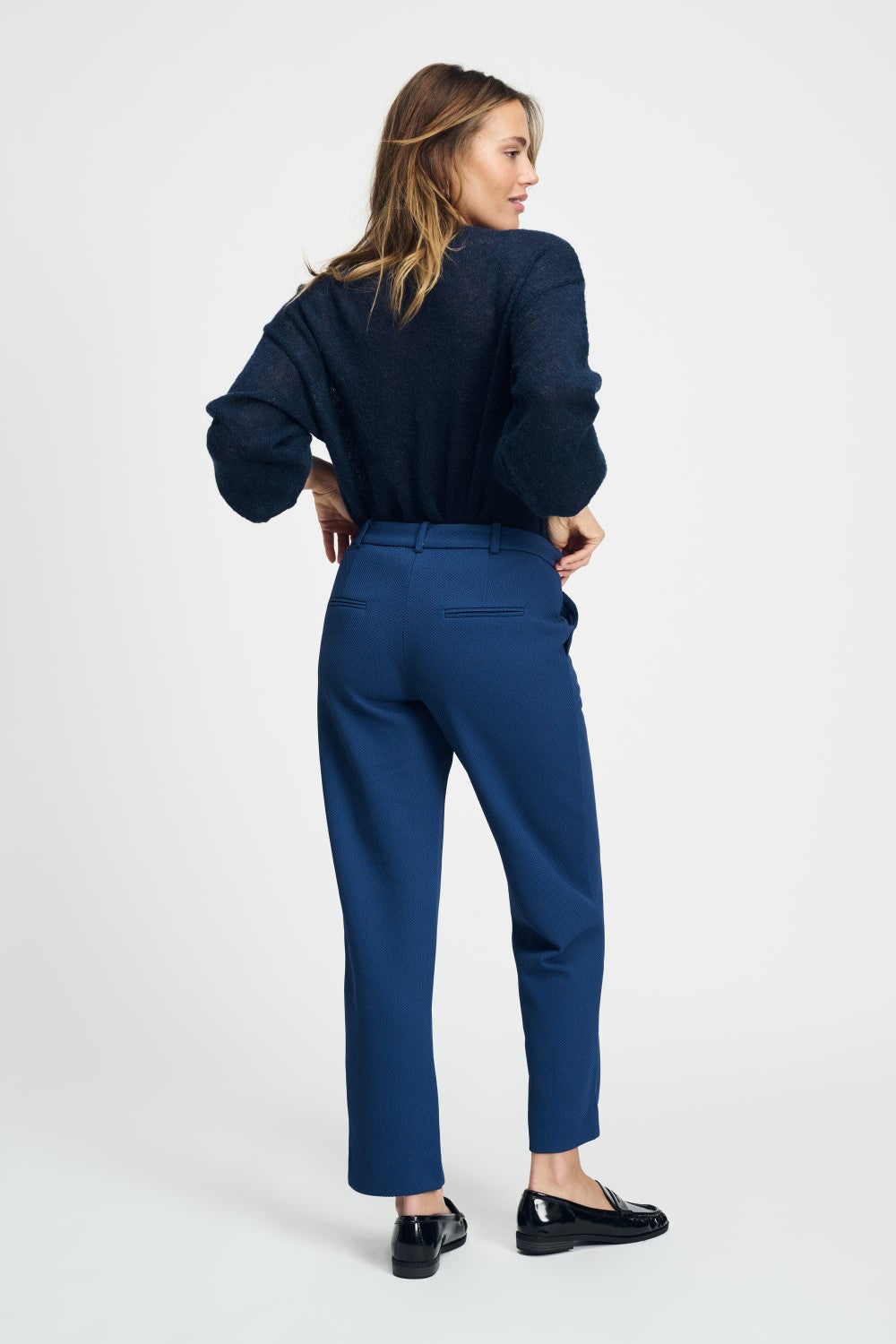 Tapered Blue Sapphire Pants