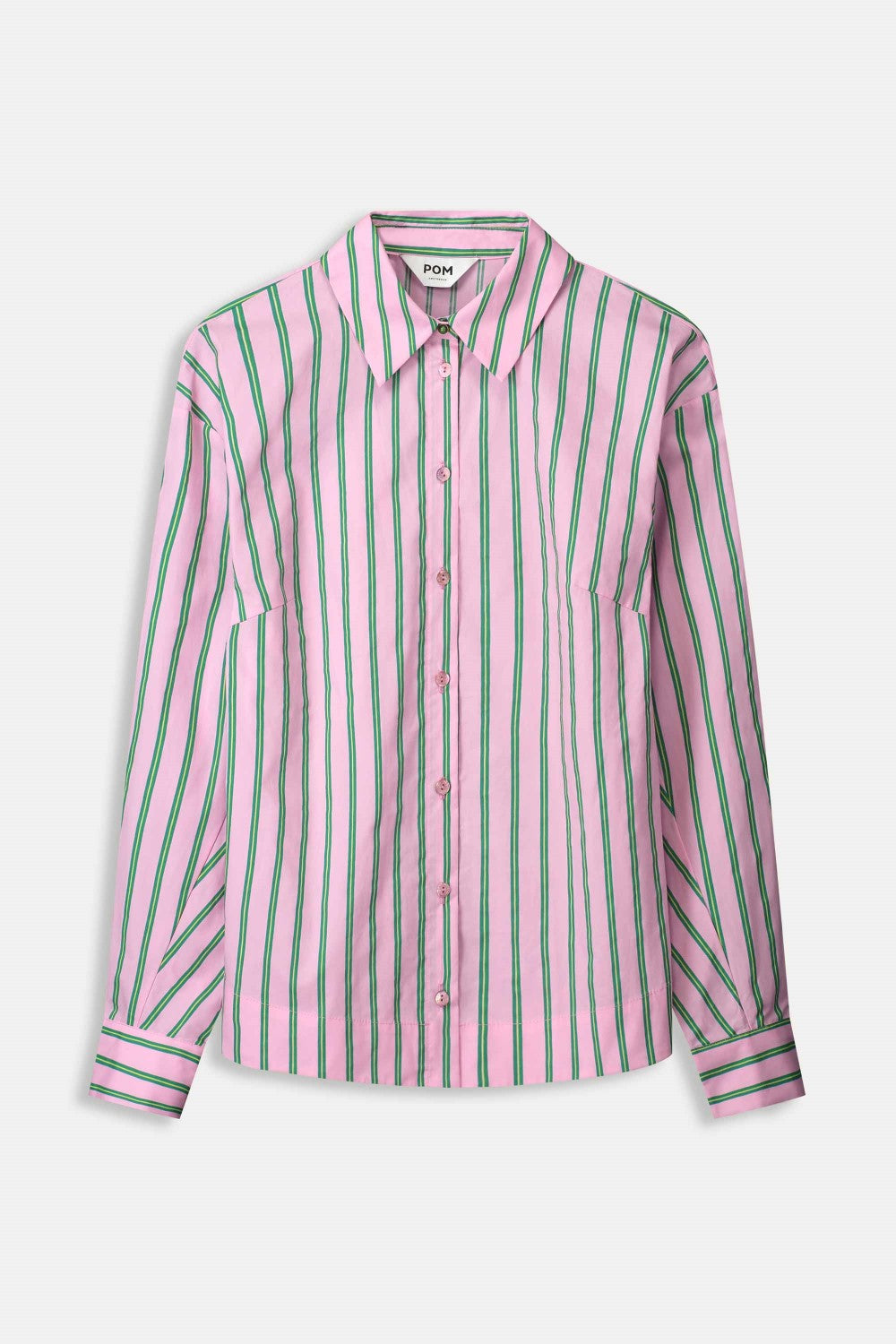 Stripes Poplin Rose Blouse